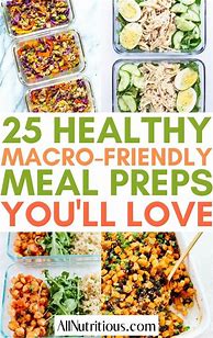 Image result for Macro Meal Prep