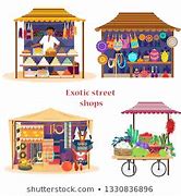 Image result for Market in India Cartoon