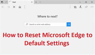Image result for Microsoft Reset Recommended