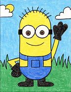 Image result for Minion Line Art