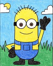 Image result for Minion Cartoon Draw