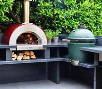 Image result for Cooking in a Pizza Wood-Burning Oven