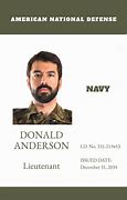 Image result for Military ID Card Template