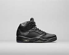 Image result for Air Jordan 5 Black and White