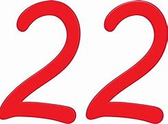 Image result for Red and Black Number 22