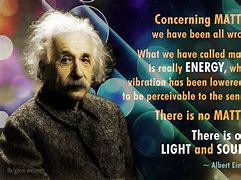 Image result for Einstein Energy Quote