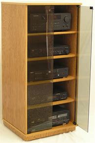 Image result for Build a Wooden Audio Rack Cabinet