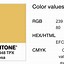 Image result for Champagne Color Swatch Pantone