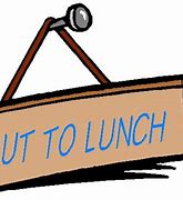Image result for Lunch Sign Clip Art