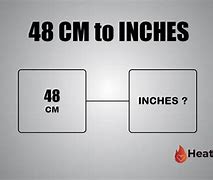 Image result for 48 Cm to Inches