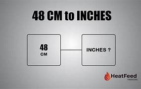 Image result for 48 Cm to Inches