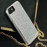 Image result for glitter silver phones cases