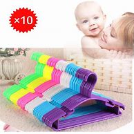 Image result for Plastic Hangers for Baby Clothes