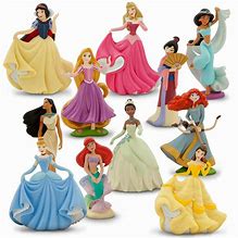 Image result for Disney Princess Deluxe Figurine Set