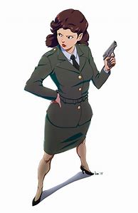 Image result for Agent Carter Cartoon
