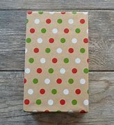 Image result for Brown Kraft Paper with Polka Dots