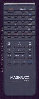 Image result for Magnavox VCR Remote
