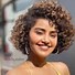Image result for Angled Bob Curly Hair