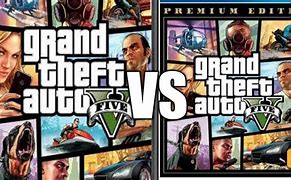 Image result for GTA 5 vs GTA 5 Premium Edition