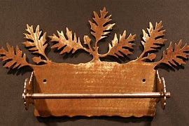 Image result for Oak Branch Paper Towel Holder