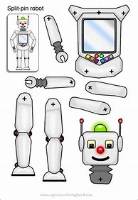 Image result for Robot Template for Prescchool