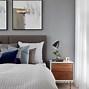Image result for White Foam Wall Panels in a Bedroom