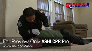 Image result for ASHI CPR