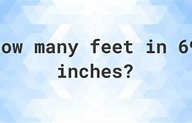 Image result for How Many Feet Is 69 Inches