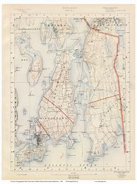 Image result for Old Rhode Island Map
