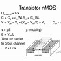 Image result for NMOS Transistor Equations