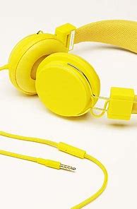 Image result for Yellow Aesthetic Headphones