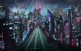 Image result for Neon Future Building