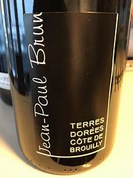 Image result for Terres Dorees Jean Paul Brun Cote Brouilly