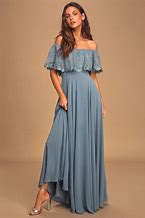 Image result for Inc Embroidered Off-The-Shoulder Maxi Dress, Created For Macy's - Silver/Black