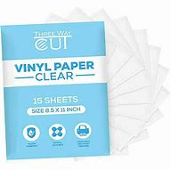 Image result for Clear Vinyl Sticker Printer Paper