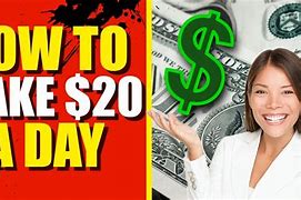 Image result for How to Make 20 Dollars Quick