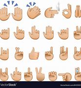 Image result for Hold My Hand Sign Emoji
