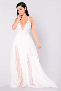 Image result for Fashion Nova White Maxi Dress