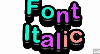 Image result for Black in White A to Z Italic