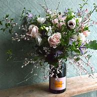 Image result for Champagne with Flowers On Bottle South Africa