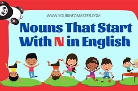 Image result for Nouns That Start with N