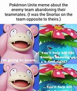 Image result for Pokémon Unite Memes