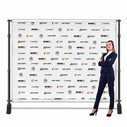 Image result for Step and Repeat Banner Mockup