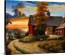 Image result for large farm wall art