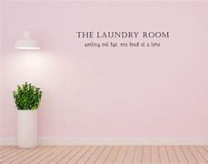 Image result for Laundry Room Wall Decals