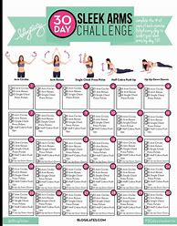 Image result for 28 Day Pilates Challenge Chart