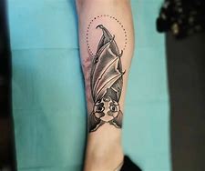 Image result for Hanging Bat Tattoo