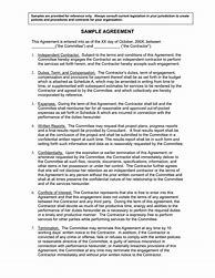 Image result for Sample of a Contract Agreement
