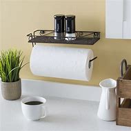 Image result for Garage Cabinet with Paper Towel Holder