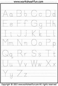 Image result for Free Traceable Letters and Numbers